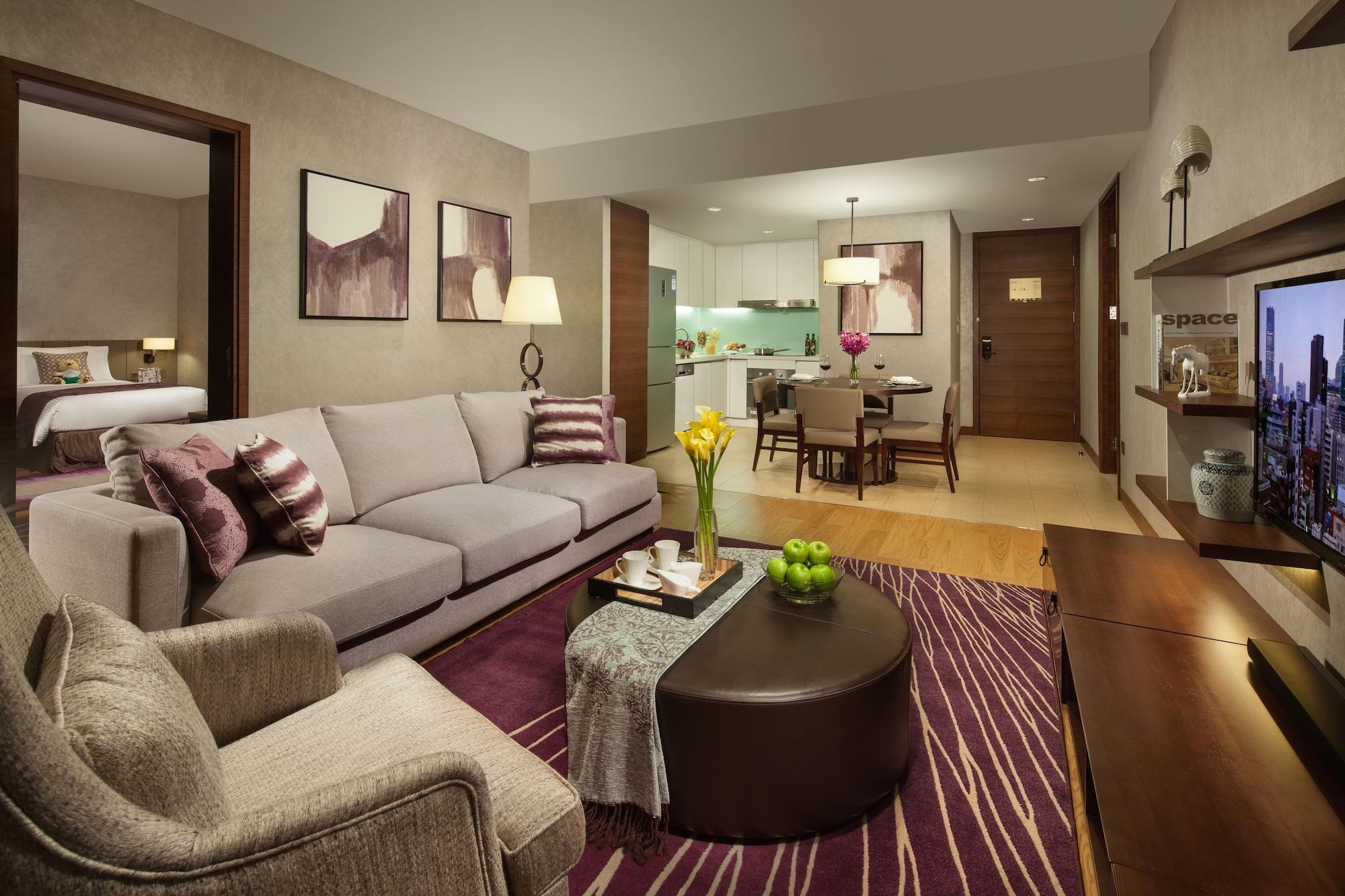 Ascott Raffles City Chengdu Bagian luar foto