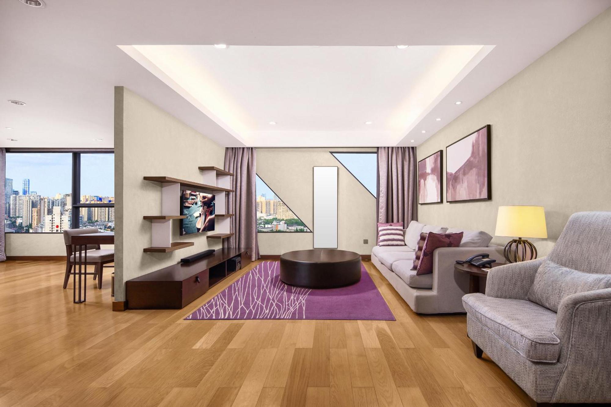 Ascott Raffles City Chengdu Bagian luar foto
