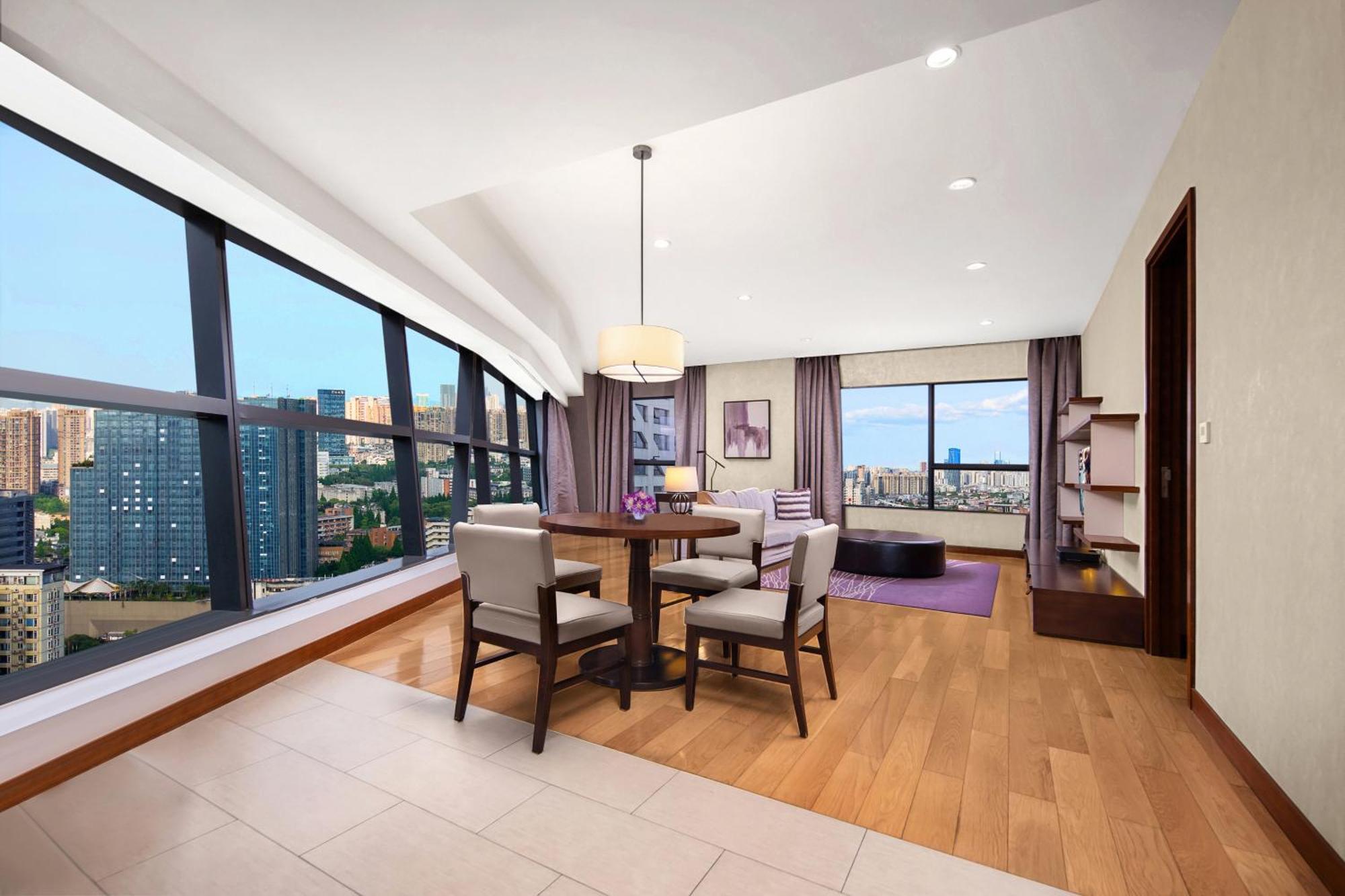 Ascott Raffles City Chengdu Bagian luar foto